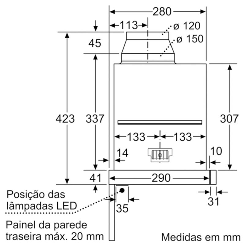 Exaustor Telescópico Siemens LI69SA684 - Image 9