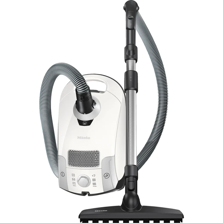 Aspirador com Saco Miele Compact C1 Parquet EcoLine SCAP3 Branco Lótus