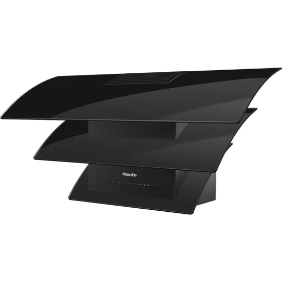 Chaminé Miele DA 7198 W Triple Black Preto obsidiana