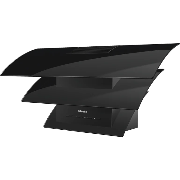 Chaminé Miele DA 7198 W Triple Black Preto obsidiana