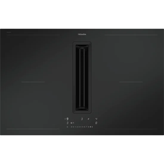 Placa de indução com exaustor Miele KMDA 7876 FL-U 125 Gala Ed
