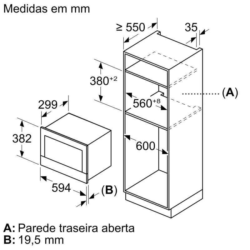 Micro-Ondas Bosch BER7321B1 - Image 6