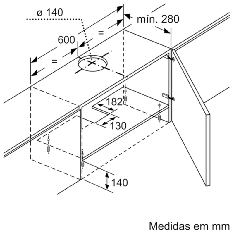 Exaustor Telescópico Balay 3BT262MB - Image 3