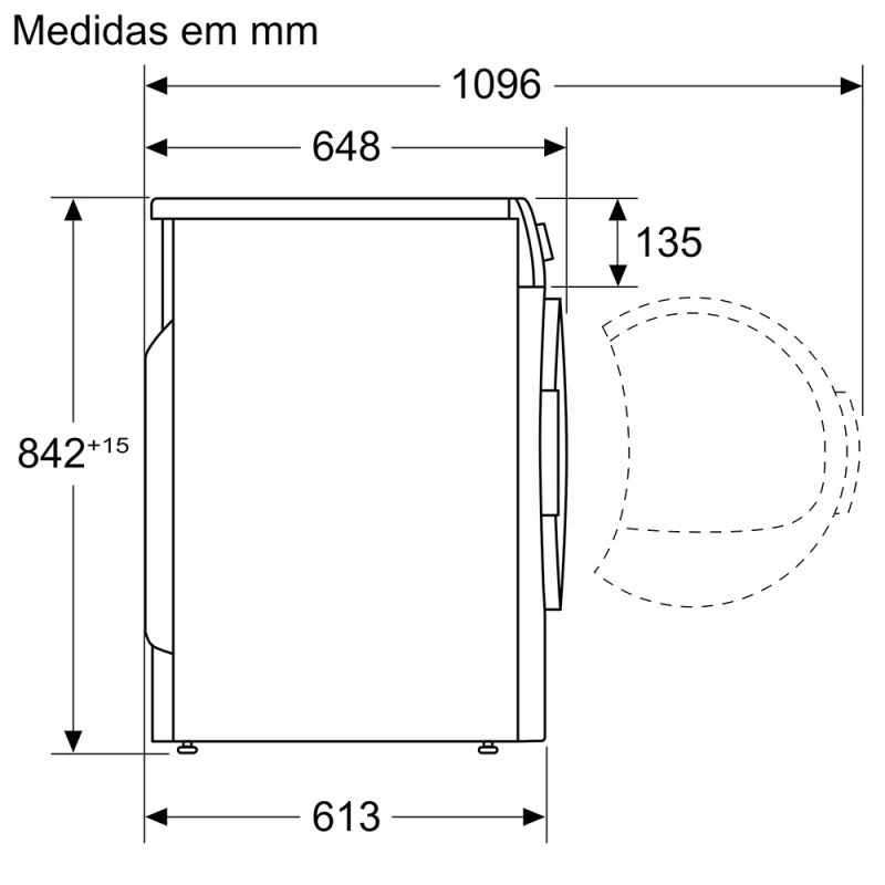 Máquina de Secar Roupa Balay 3SB090B - Image 3