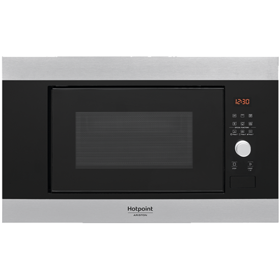 Micro-Ondas Hotpoint MF20G IX HA - 20 lt, Com grill, Inox