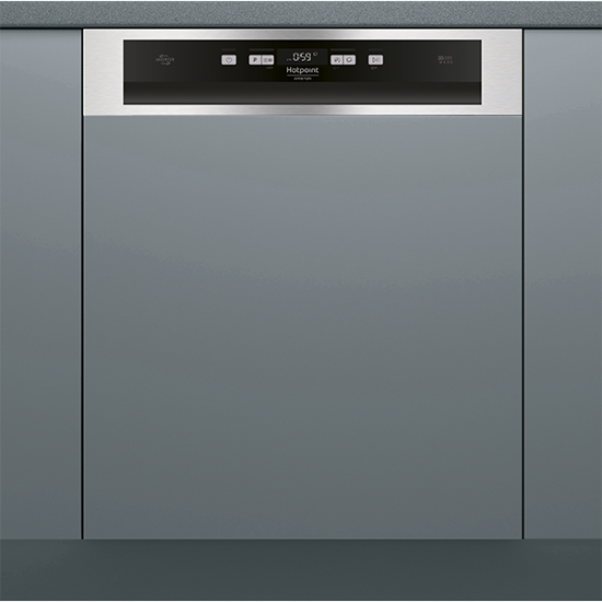 Máquina de Lavar Loiça Encastrável Hotpoint HBC 3C41 W - 59,8 cm, 14 Conjuntos, 9 Programas