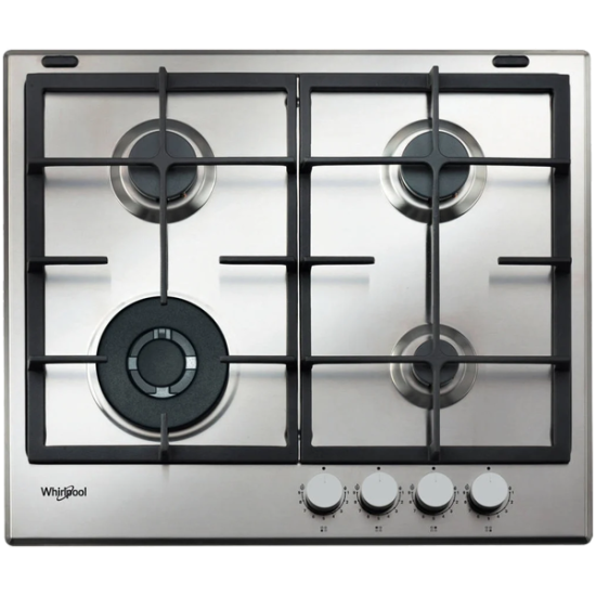 Placa a Gás Whirlpool GMAL 6422/IXL - 60 cm, Gás, Inox