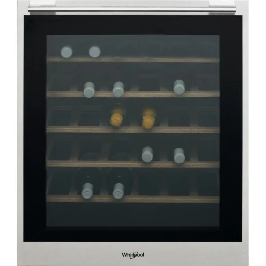 Garrafeira Encastrável Whirlpool W7 WC71101 - 68 a 71.5 cm, 36 Garrafas, Preto