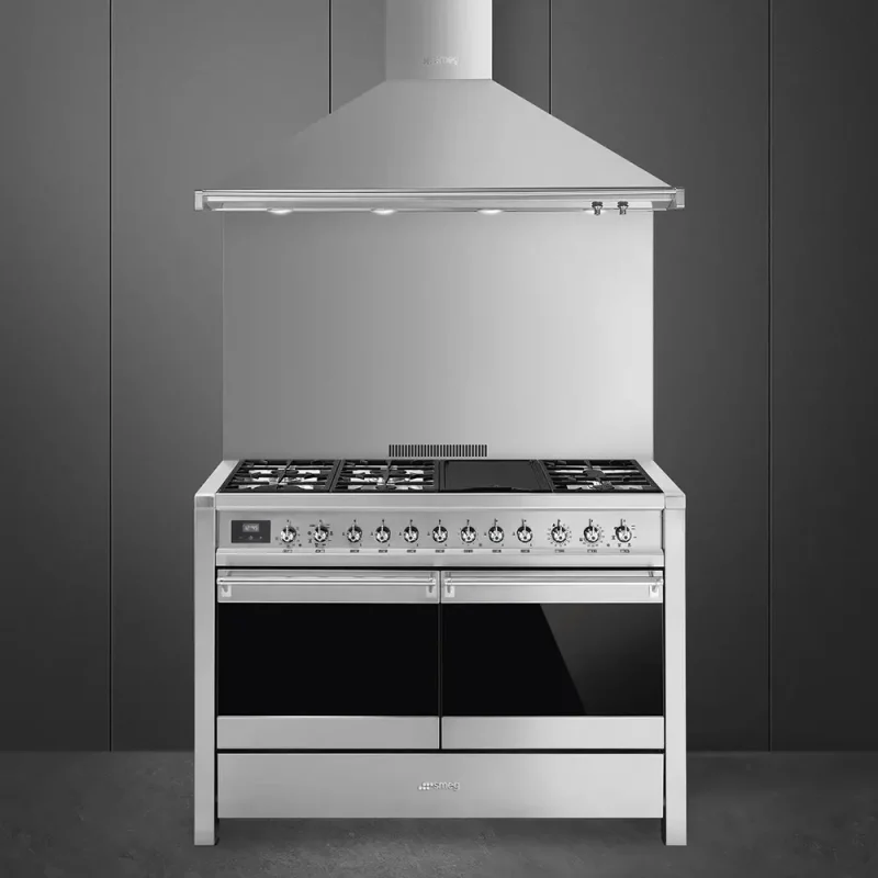 Fogão Misto Smeg A4-81 - Opera, Inox, 120cm, Misto, A - Image 2