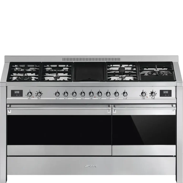 Fogão Misto Smeg A5-81 - Opera, Inox, 150cm, Misto, A