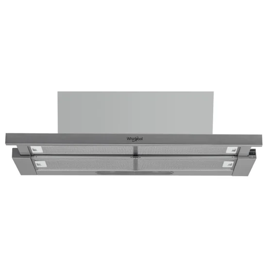 Exaustor Telescópico Whirlpool AKR 443/1 GY - 89.8 cm, 625 m³/h, Inox