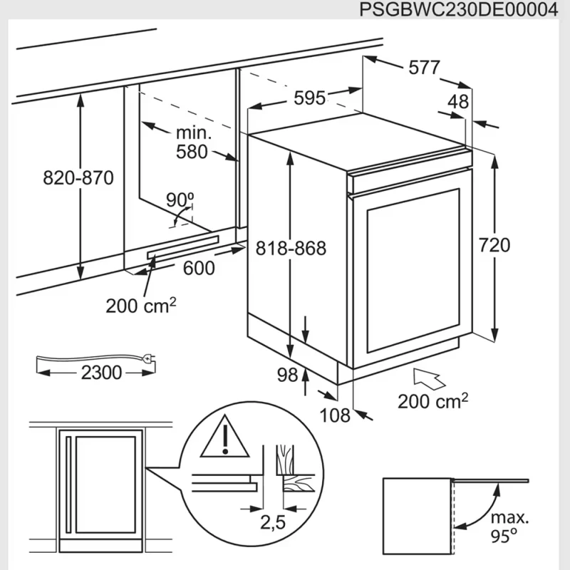 Garrafeira AEG AWUD040B8B - Image 9