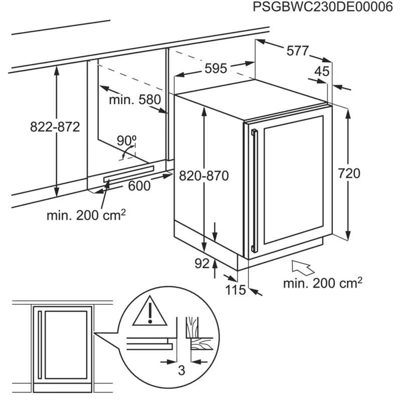 Garrafeira AEG AWUS052B5B - Image 8