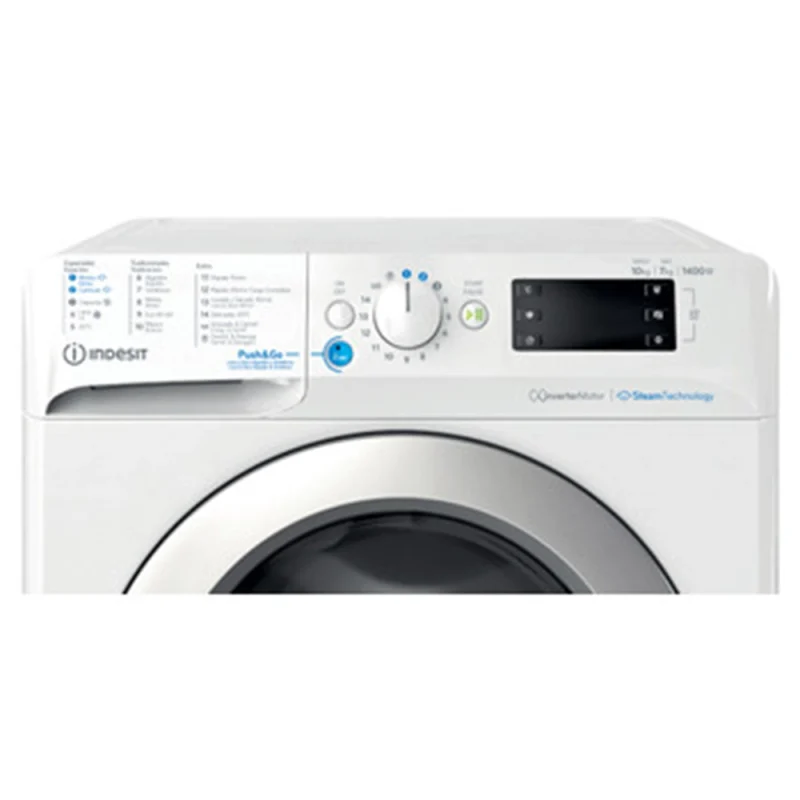 Máquina de Lavar e Secar Roupa Indesit BDE 107436 WSV SPT - 10/7 kg, 1400 rpm, Branco - Image 2