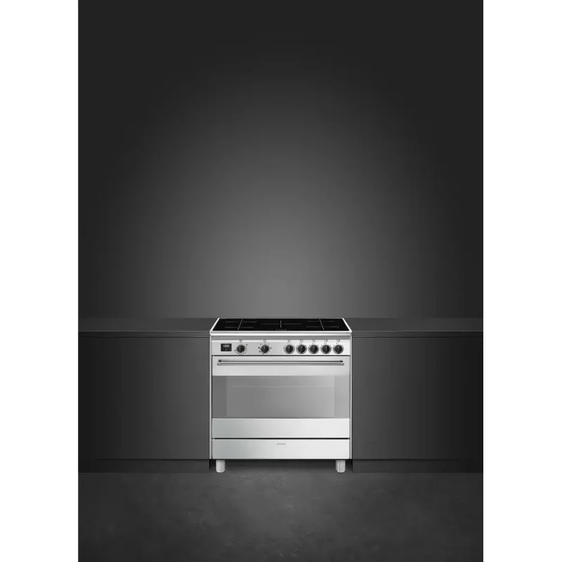 Fogão Indução Smeg BG91IX2 - Concerto, Inox, 90cm, Elétrico(Indu), A - Image 3