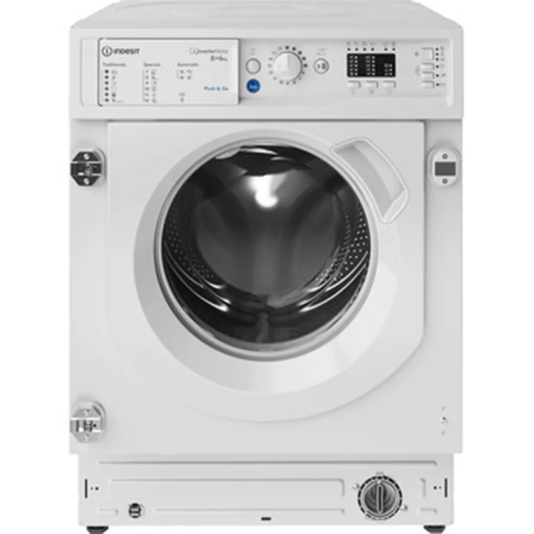 Máquina de Lavar e Secar Encastrável Indesit BI WDIL 861485 EU - 8/6 kg, 1200 rpm, Branca