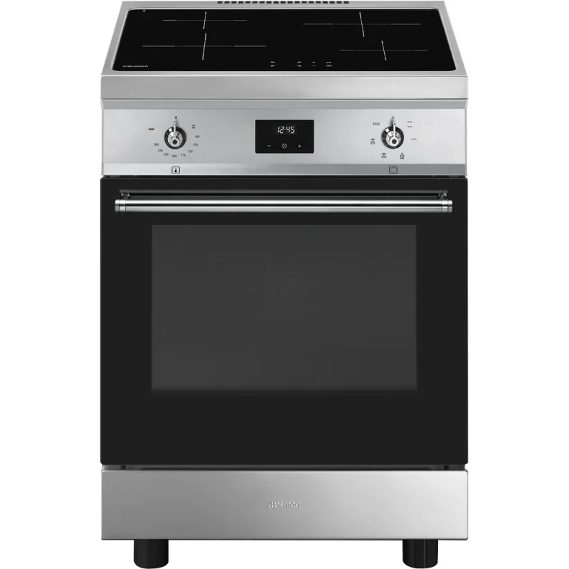 Fogão Indução Smeg C6IMXT2 - Concerto, Inox, 60cm, Elétrico(Indu), A