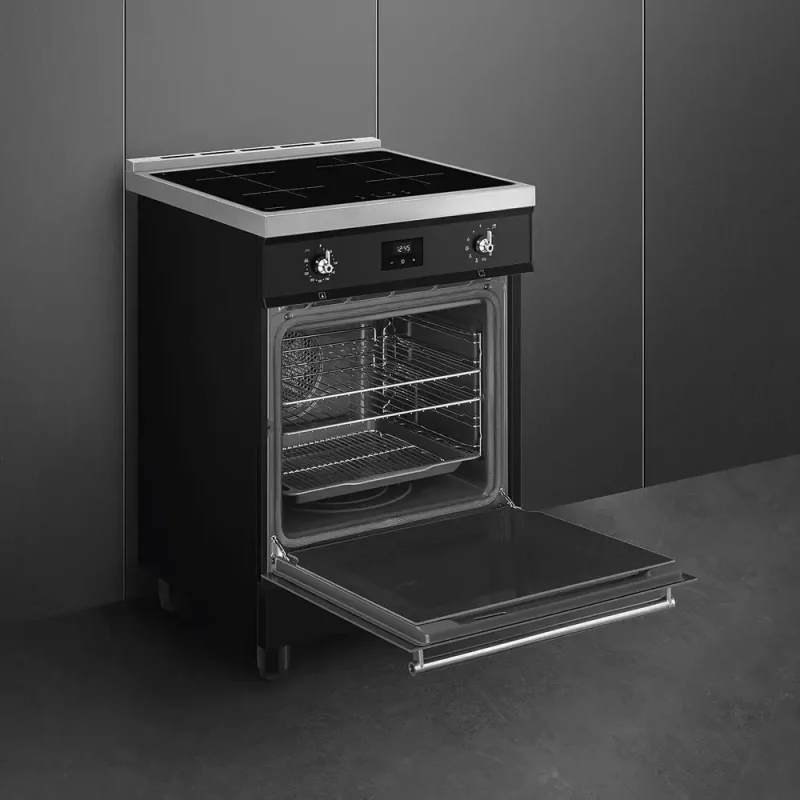 Fogão Indução Smeg C6IPBLT2 - Piro, Sinfonia, Preto mate, 60cm, Elétrico(Indu), A - Image 4