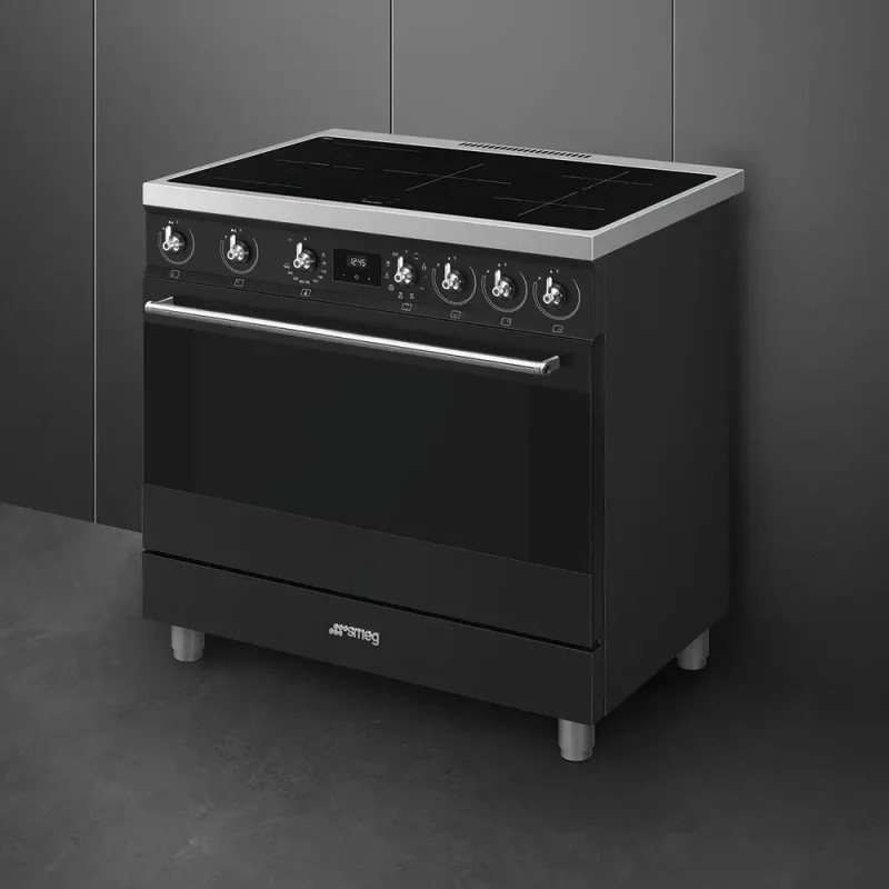 Fogão Indução Smeg C9IMMB2 - Sinfonia, Preto mate, 90cm, Elétrico(Indu), A - Image 5