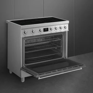 Fogão Indução Smeg C9IMX2 - Sinfonia, Inox, 90cm, Elétrico(Indu), A - Image 4