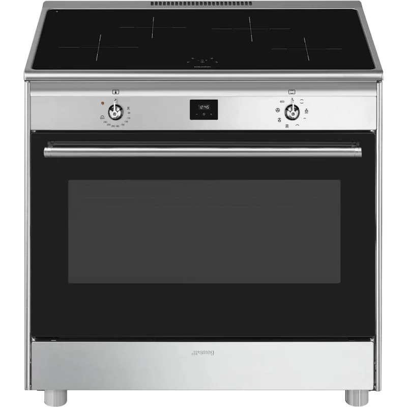 Fogão Indução Smeg CG90CIXT - Concerto, Inox, 90cm, Elétrico(Indu), A