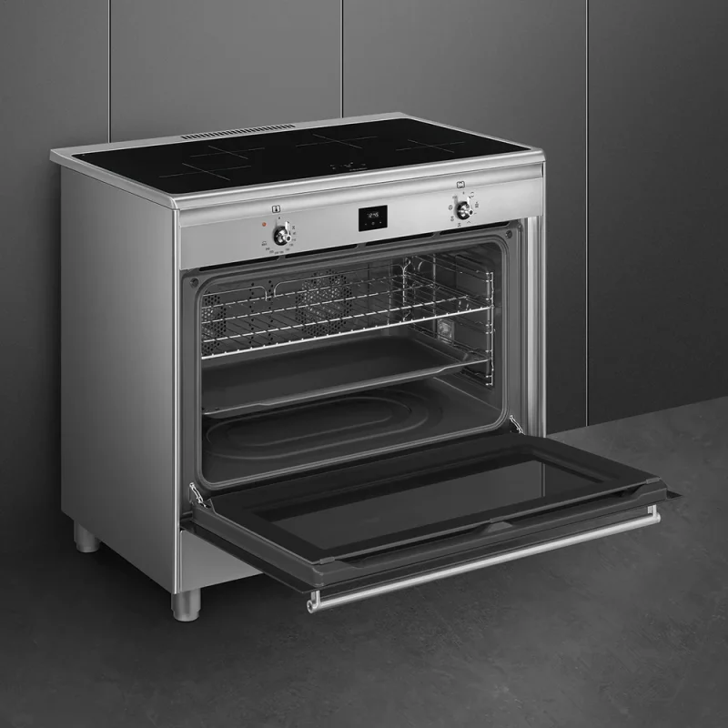 Fogão Indução Smeg CG90CIXT - Concerto, Inox, 90cm, Elétrico(Indu), A - Image 6