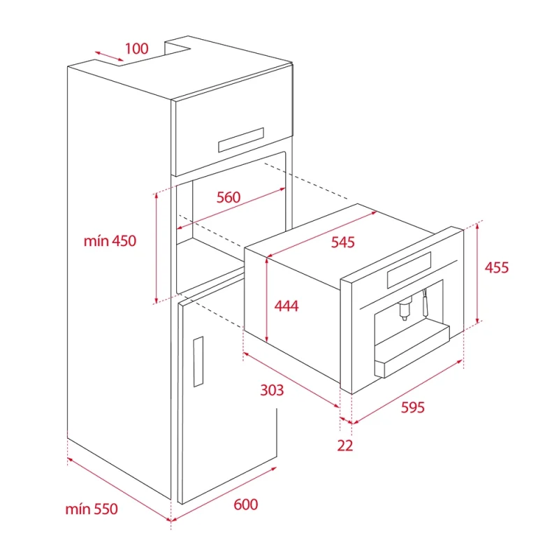 Máquina de Café Teka CLC 8350 MC BK - Image 8