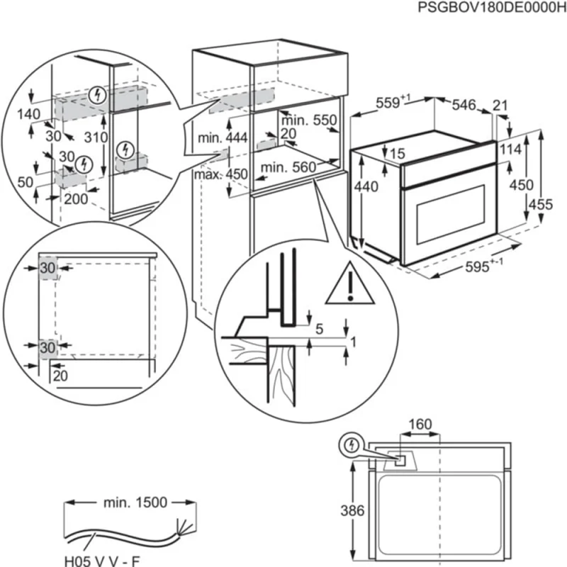 Forno Compacto AEG CQKB8B0B0 - Image 6