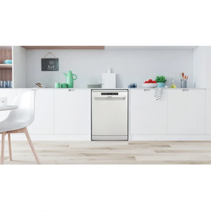 Máquina de Lavar Loiça Indesit D2F HD624 A - 60 cm, 14 Conjuntos, Branco - Image 4