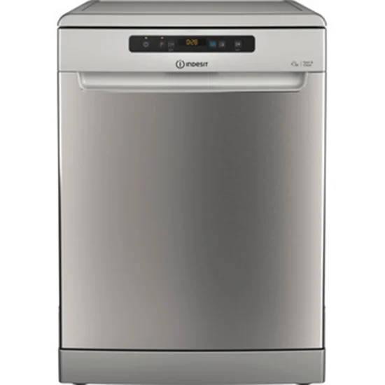 Máquina de Lavar Loiça Indesit D2F HD624 AS - 60 cm, 14 Conjuntos, Silver