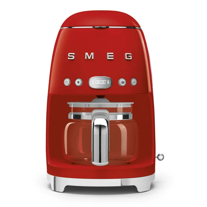 Máquina de Café de Filtro Smeg DCF02RDEU - Anni 50, Vermelha