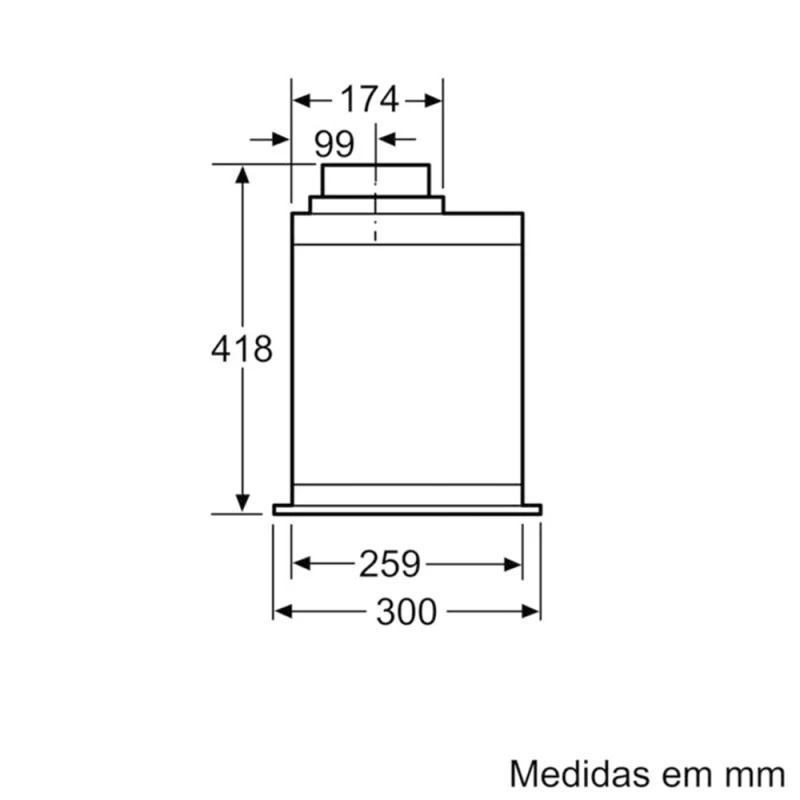 Exaustor Integrável Bosch DHL785C - Image 7