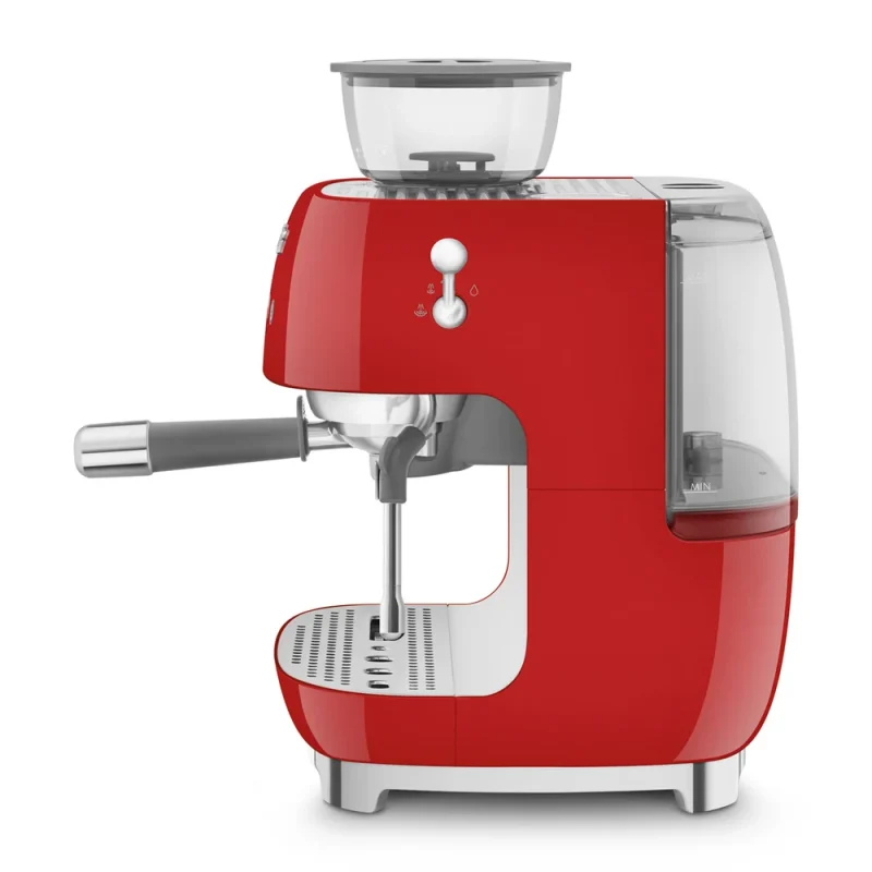 Máquina de Café com Moinho Smeg EGF03RDEU - Anni 50, Vermelha - Image 4