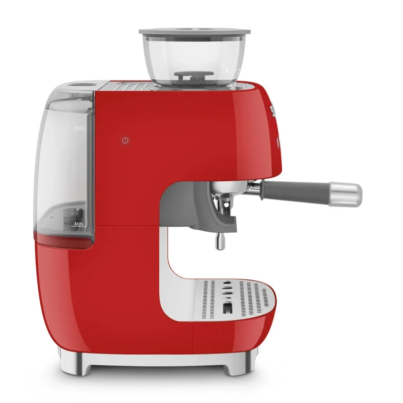 Máquina de Café com Moinho Smeg EGF03RDEU - Anni 50, Vermelha - Image 9