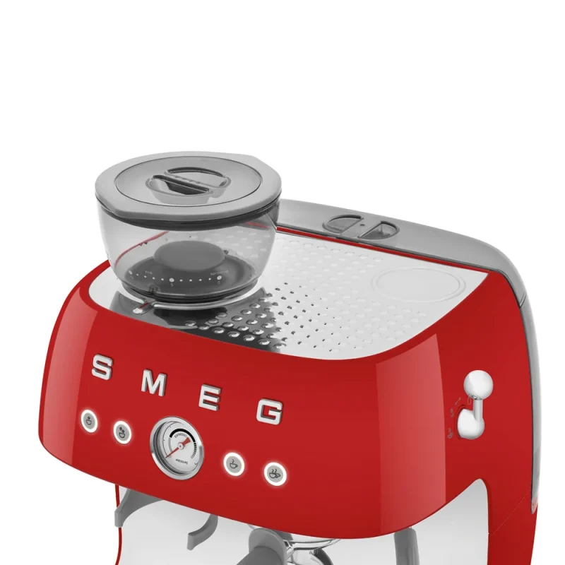 Máquina de Café com Moinho Smeg EGF03RDEU - Anni 50, Vermelha - Image 7