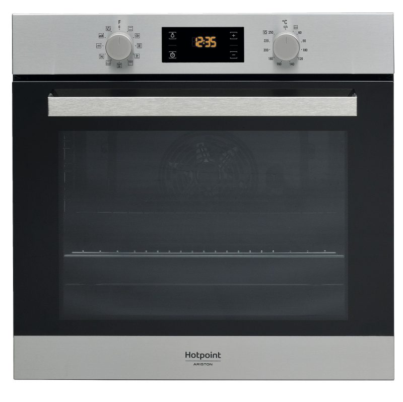 Forno Multifunções Hotpoint FA3 841 H IX HA - 71 lt, 59.5 cm, Hidrolítico, Inox