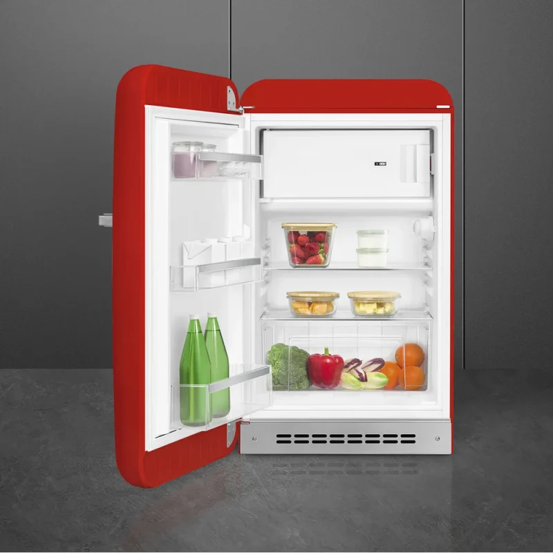 Frigorífico Smeg FAB10LRD6 - Anni 50, Vermelho, Esq, 97cm, D - Image 3