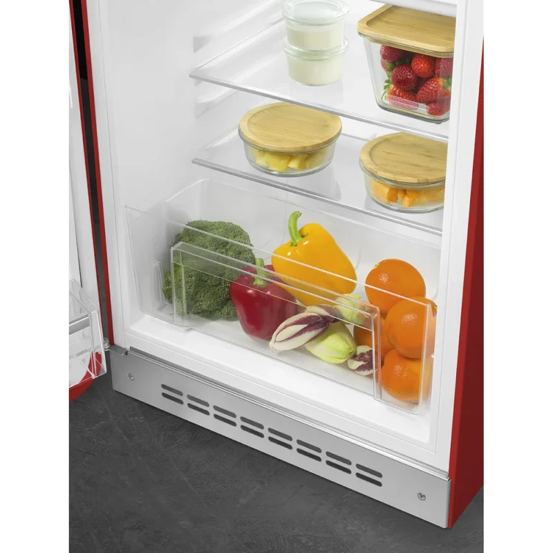 Frigorífico Smeg FAB10LRD6 - Anni 50, Vermelho, Esq, 97cm, D - Image 5