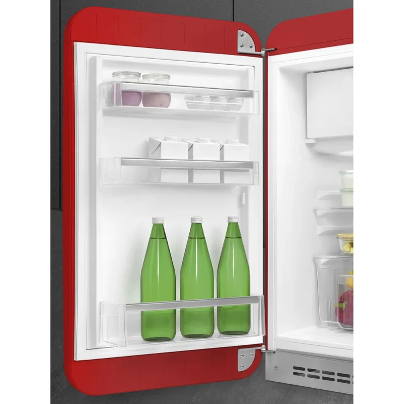 Frigorífico Smeg FAB10LRD6 - Anni 50, Vermelho, Esq, 97cm, D - Image 4