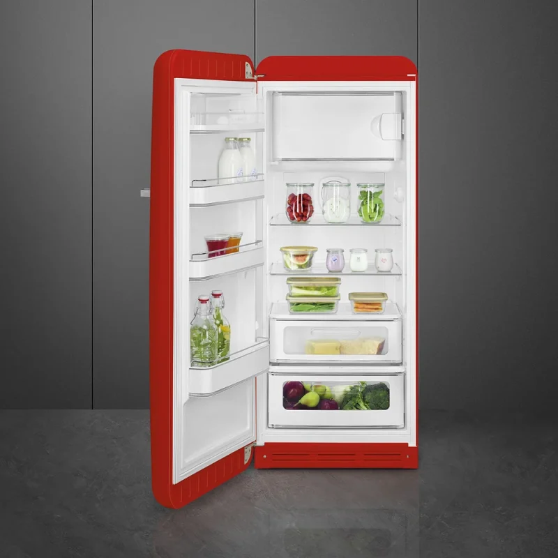 Frigorífico Smeg FAB28LRD5 - Anni 50, Vermelho, Esq, 153cm, D - Image 6