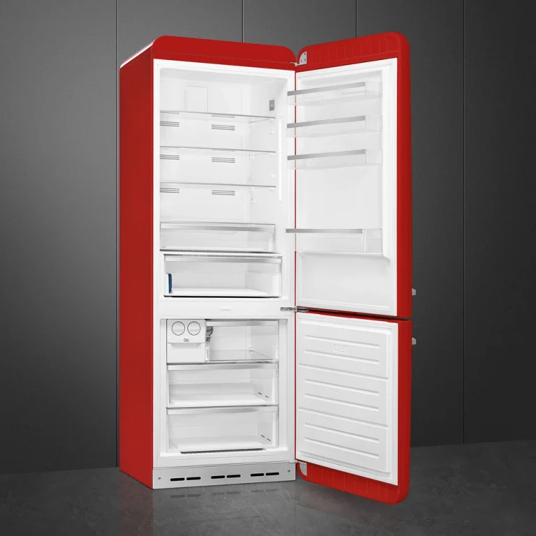 Combinado Smeg FAB38RRD5 - Anni 50, Vermelho, Dta, 205cm, E