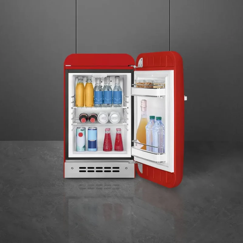 Minibar Smeg FAB5RRD5 - Anni 50, Vermelho, Dta, 73cm, D - Image 2