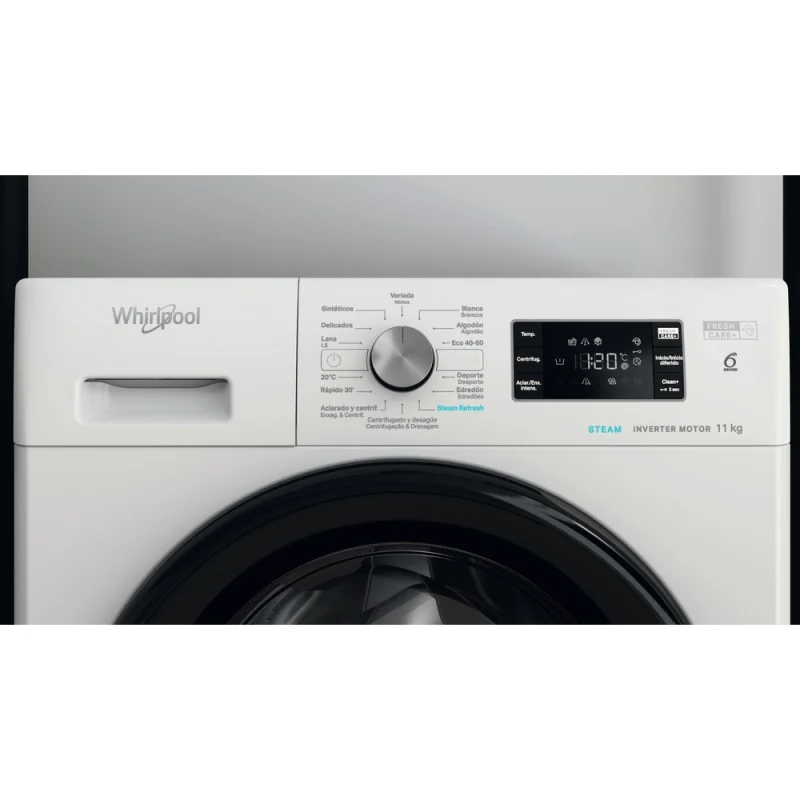 Máquina de Lavar Roupa Whirlpool MFFB 11469 BV SPT - 11 kg, 1400 rpm, Branco - Image 3