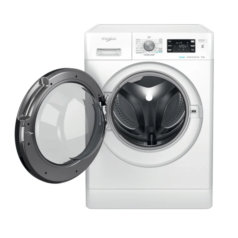 Máquina de Lavar Roupa Whirlpool FFB 8489 BV SPT - 8 kg, 1400 rpm, Branco - Image 2