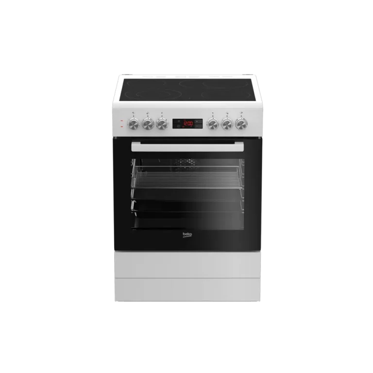 Fogão Vitrocerâmico Beko FSM67320GWS