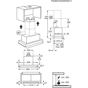 Exaustor Integrável AEG GDE686HB - Image 6