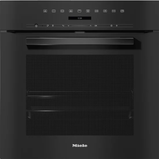 Forno Miele H 7264 BP Preto Obsidiana