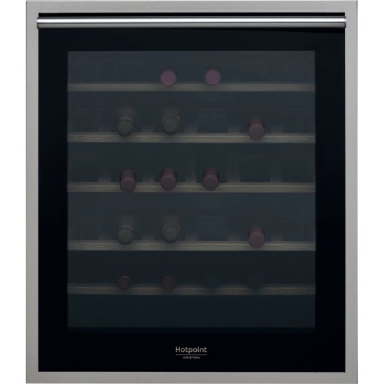 Garrafeira Encastrável Hotpoint HA6 WC71101 - 68.2 a 71.5 cm, 36 Garrafas, Preto