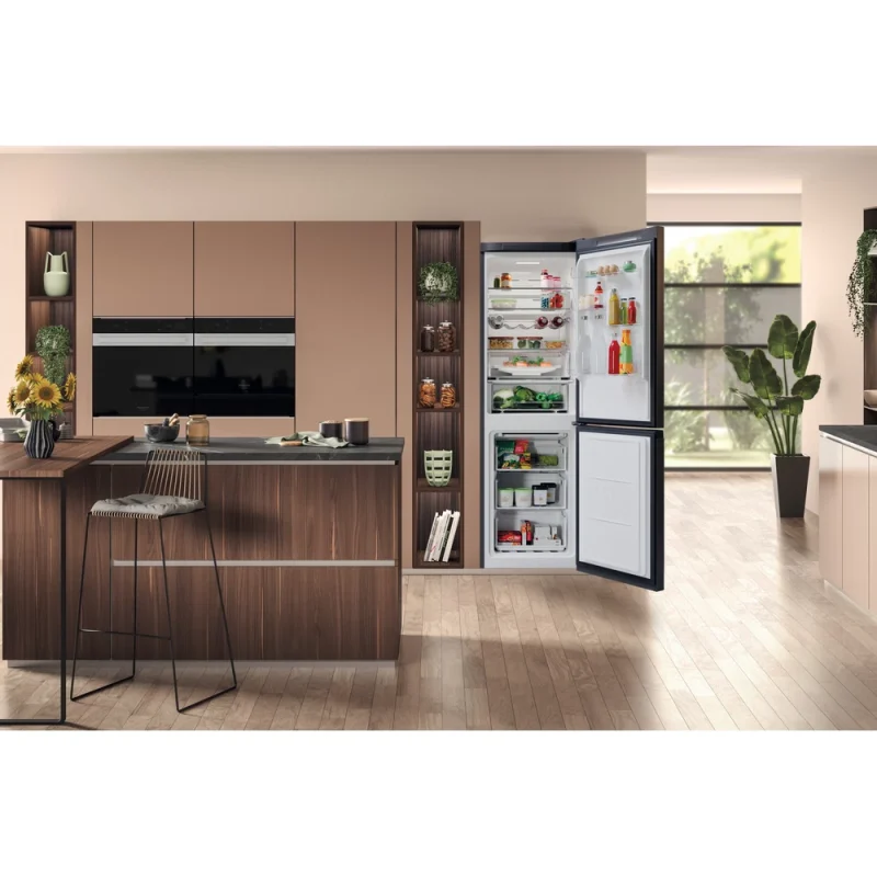 Frigorífico Combinado Hotpoint HAFC8 TT33SK - No frost, 191.2 cm, 335 lt, Inox - Image 5