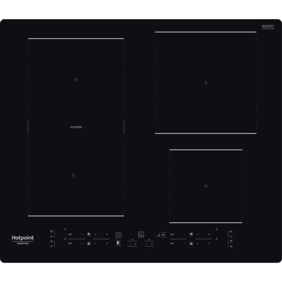 Placa de Indução HB 3160C NE - 59 cm, Elétrica, Vidro Preto